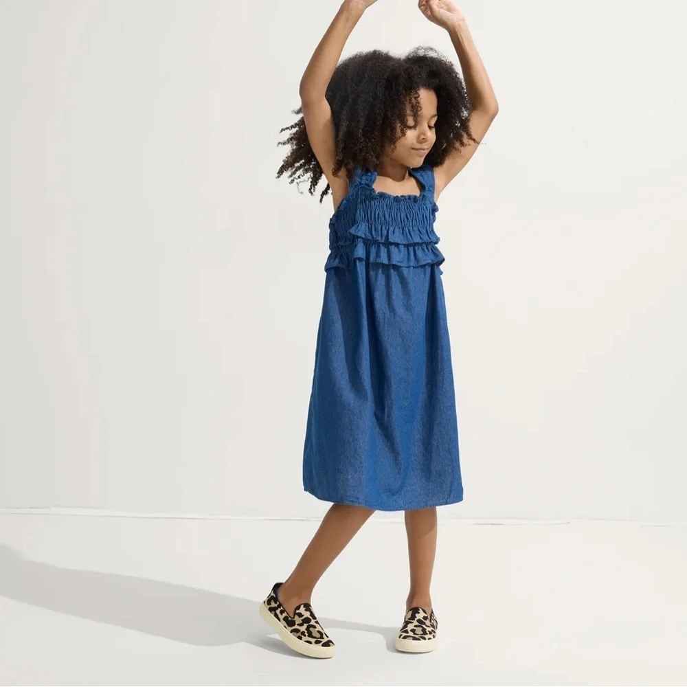 ROTHY'S The Original Slip On Sneakers in Desert Cat Leopard Print Size 3 Girl's